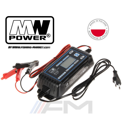 Зарядно устройство MW Power Electronic Smart Battery Charger SC8E - 12V/24V - 8.0A